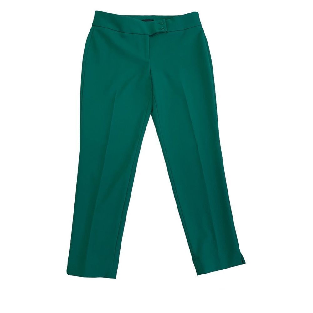 TALBOTS Signature emerald green pants Sz 8